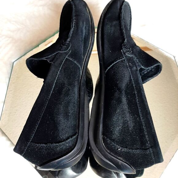 STUDIO SPIGA‎  Black Suede Mens   Leather  Driving Shoes 11 M - Picture 5 of 10